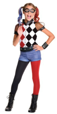 Child DC Superhero Girls Harley Quinn Costume